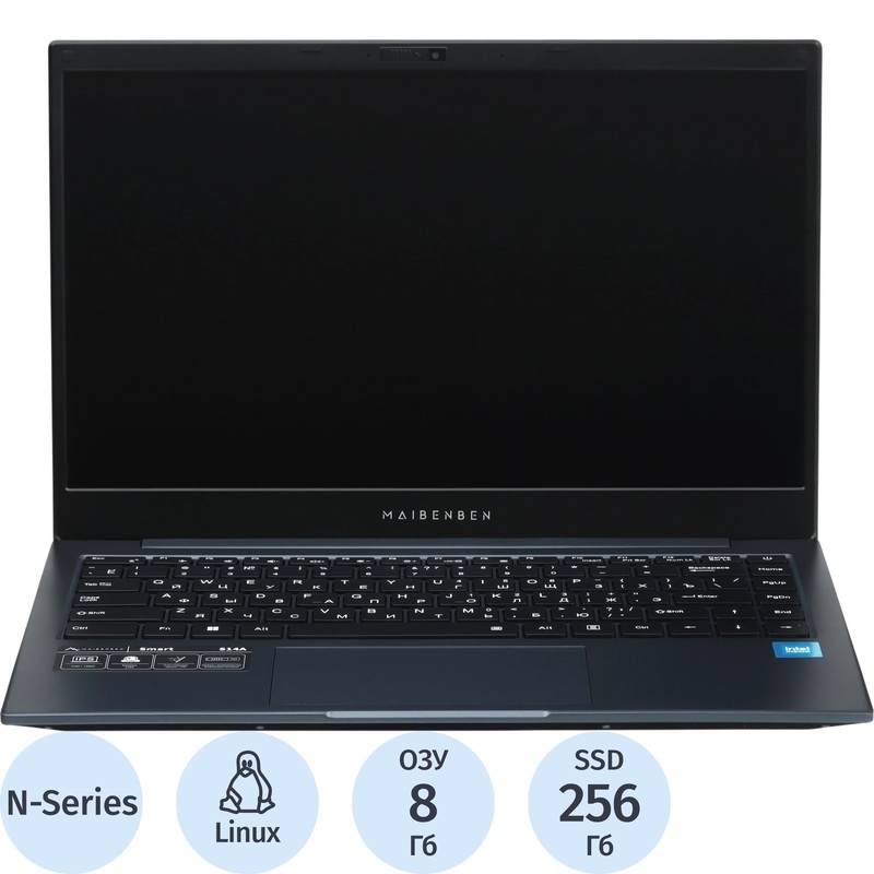 Изображение товара Ноутбук Maibenben Smart S14A 14 с процессором Intel N100