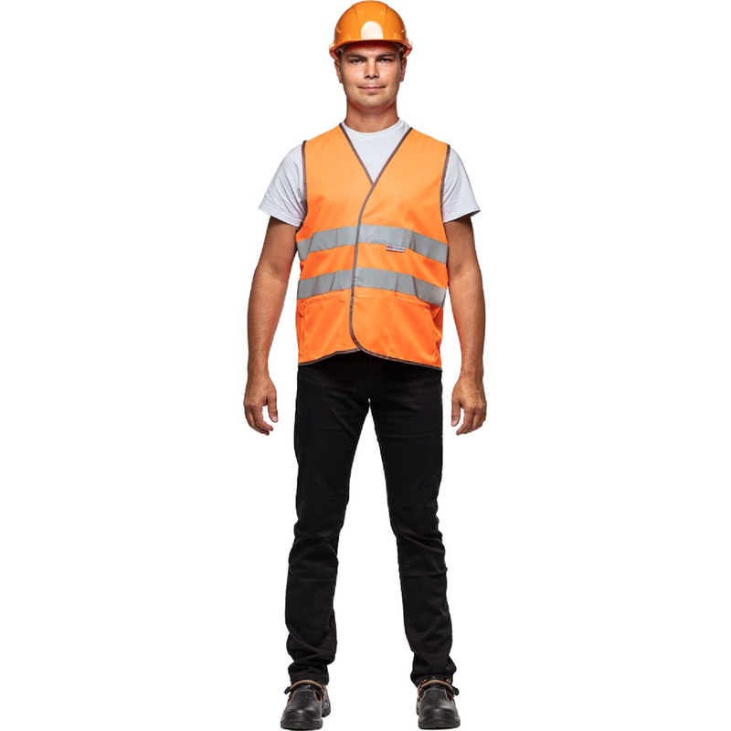 Изображение товара Жилет сигнальный Тип 1Т оранжевый с СОП размер L 48-50