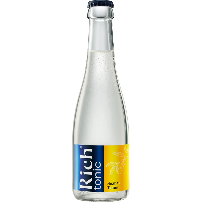 Изображение товара Сильногазированный напиток Rich Tonic Индиан 0.33 л Россия