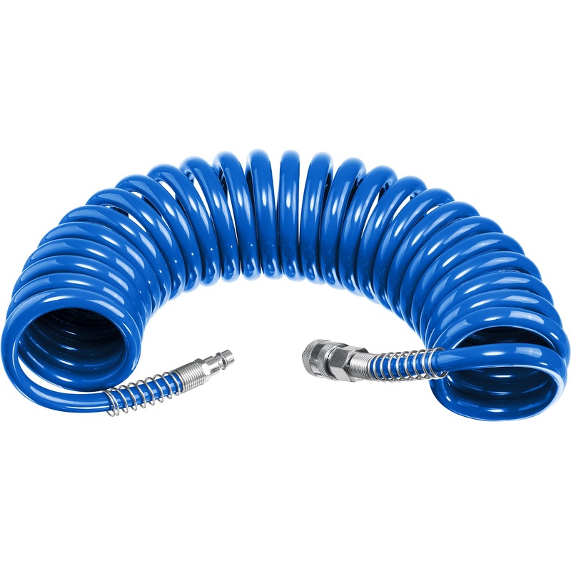 Изображение товара Пневматический шланг ЗУБР Профи 5м с фитингами полиуретан 15бар