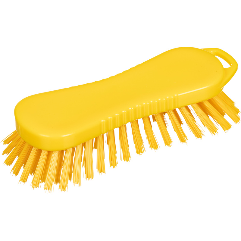 Изображение товара Жёсткая щётка FBK 210x70 мм жёлтая для профессиональной уборки