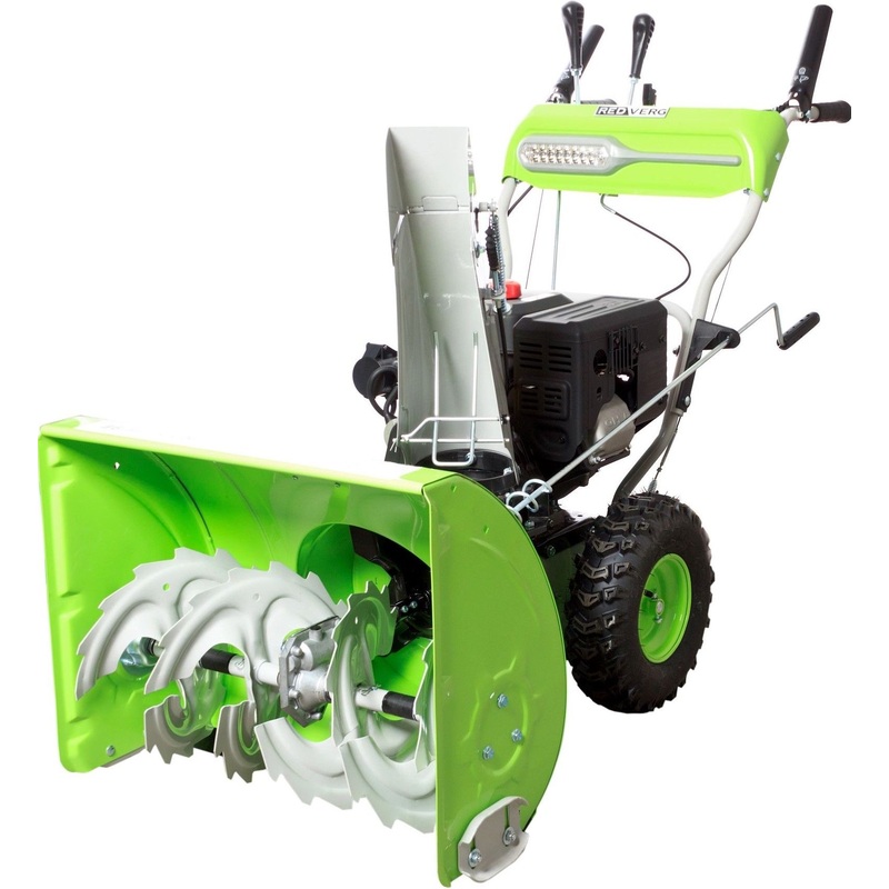 Изображение товара Бензиновый снегоуборщик RedVerg RD-SB66/9E c электрозапуском и регулировкой выброса
