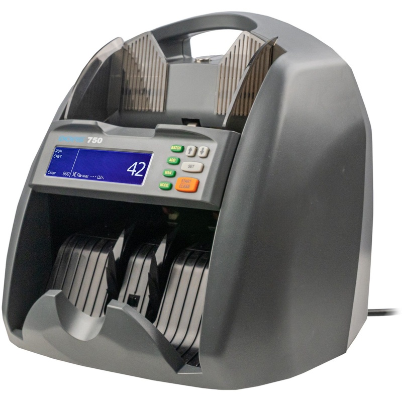 Изображение товара Мультивалютный счётчик банкнот Dors 750RUS2 с детекцией подлинности