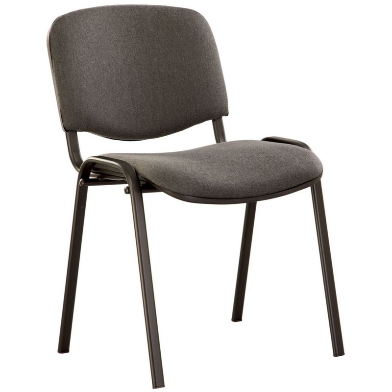 Изображение товара Офисный стул Easy Chair ИЗО/ISO серый, металлический каркас, ткань