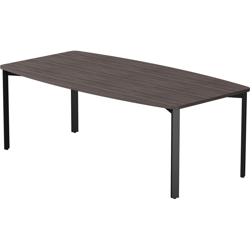 Изображение товара Стол для переговоров EVO 254S023DK9005 дуб пасадена чёрный 2100х1100х755 мм