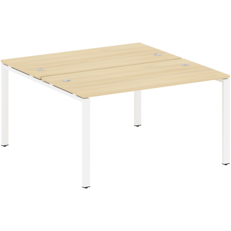 Изображение товара Рабочая станция Metal System Style БП.РАС-СП-2.3 акация лорка/белый 1400x1475x750 мм