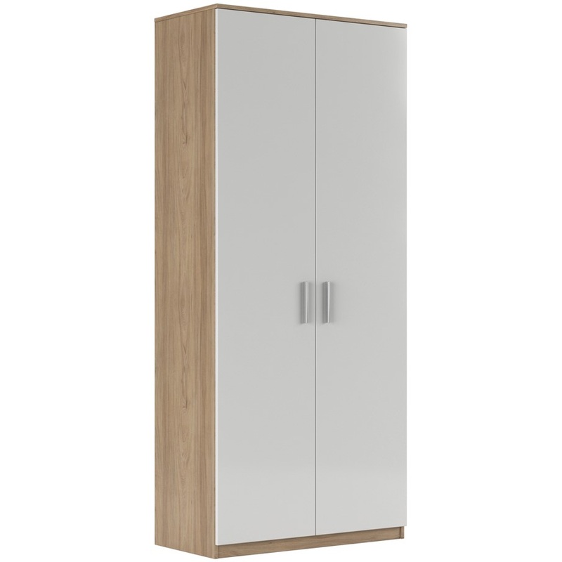 Изображение товара Гардероб Asti (P) AST33951321 (вяз/белый, 900х450х2056 мм)