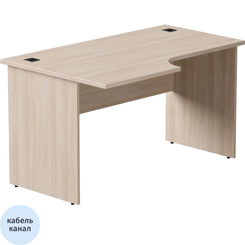 Изображение товара Стол эргономичный EVO 254S013DY левый дуб соната