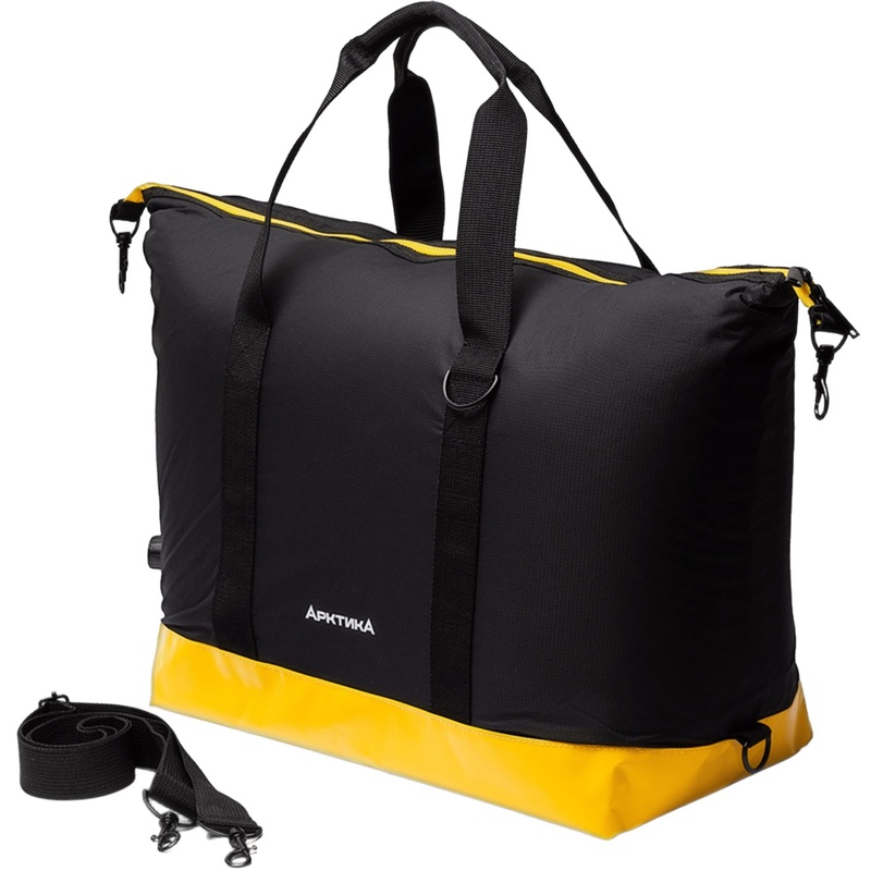 Изображение товара Термосумка Арктика 25л 62.5x23x38 см чёрная для пикника и города