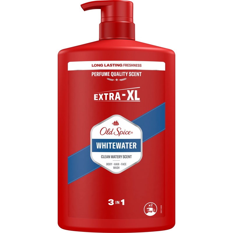 Изображение товара Гель для душа Old Spice Whitewater 3 в 1 1000 мл мужской освежающий продукт