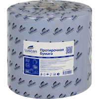 Бумага протирочная в рулоне Luscan Professional W1 1000 листов 24x36 см  голубая 2-слойная