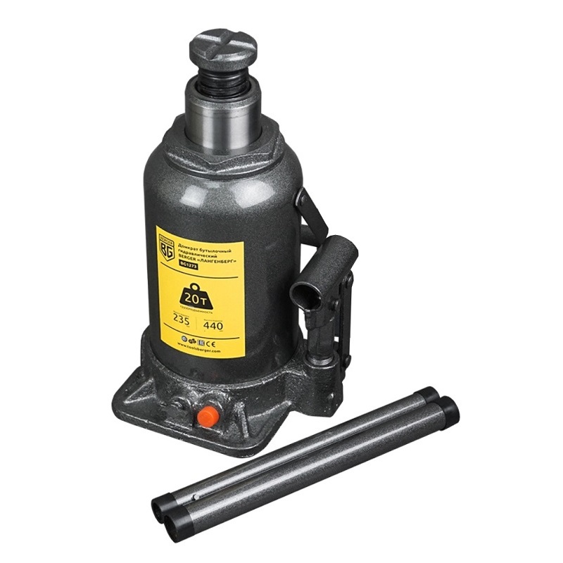 Изображение товара Гидравлический бутылочный домкрат Berger Лангенберг BG1273 на 20 тонн