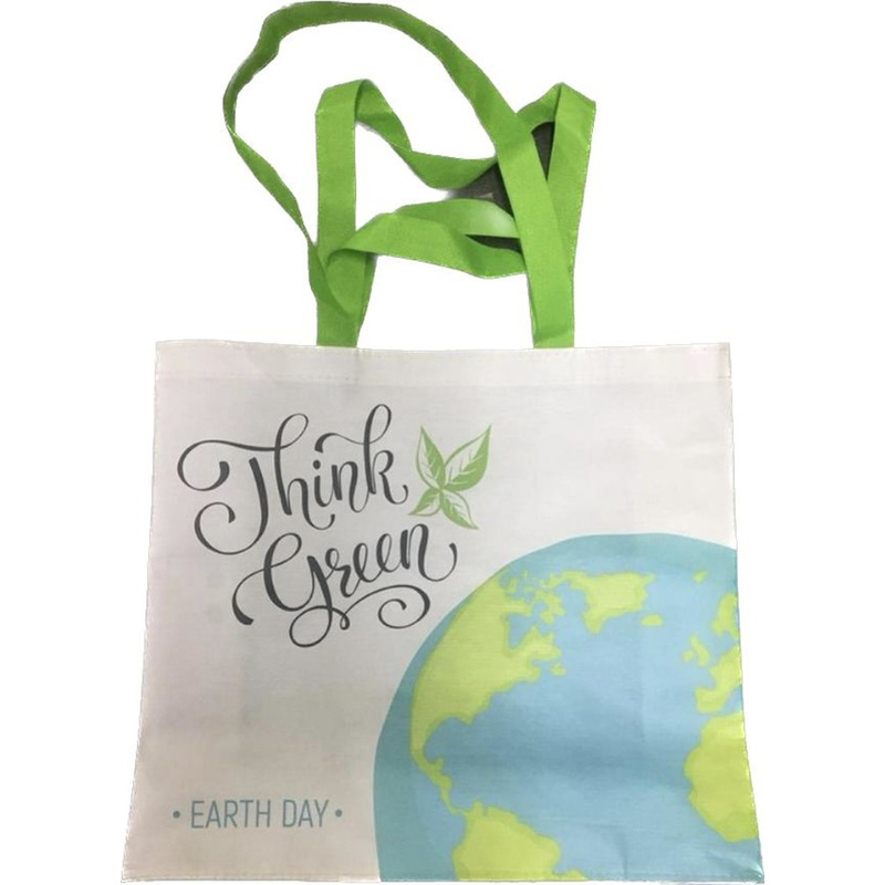 Изображение товара Экологичная хозяйственная сумка АВМ Thinkgreen RPET разноцветная 39x15x44 см