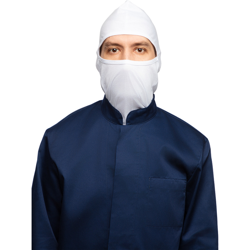 Изображение товара Балаклава для пищевого производства ХАССП белая универсального размера