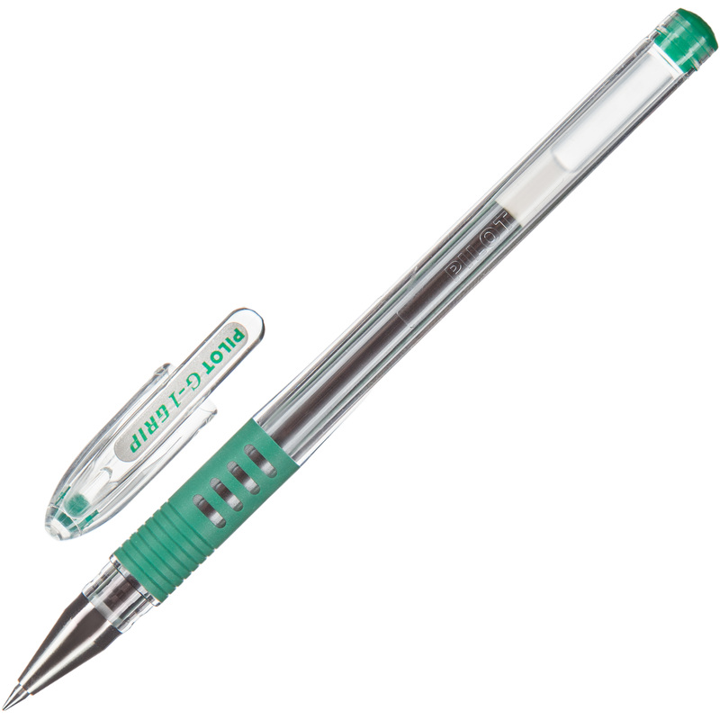 Изображение товара Гелевая ручка Pilot BLGP-G1-5 зеленая 0.3 мм