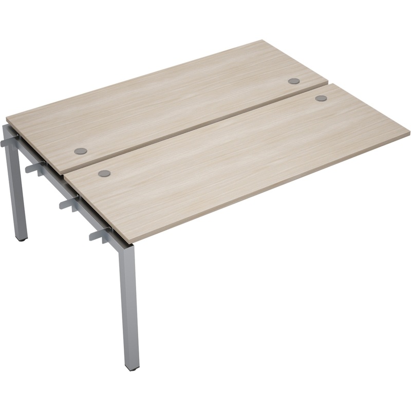 Изображение товара Рабочая станция Avance 6МБС.5264 двухместная шамони светлый 1600х1235х750 мм