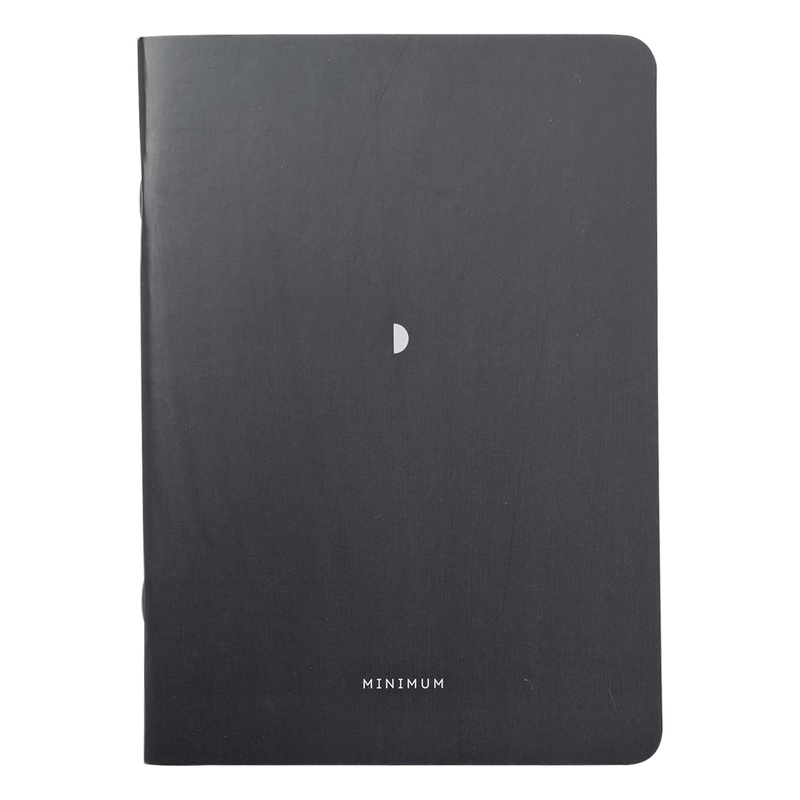 Изображение товара Бизнес-тетрадь Be Smart Minimalism A5 с черной обложкой в клетку