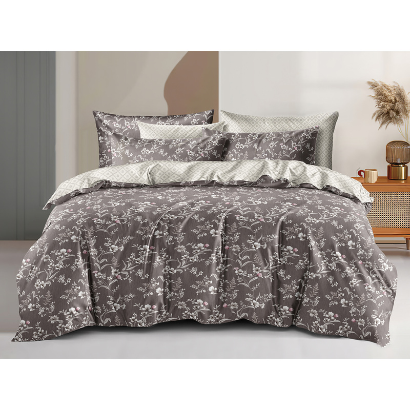 Изображение товара Комплект постельного белья Cleo Satin de Luxe евро сатин 50x70/70x70 см