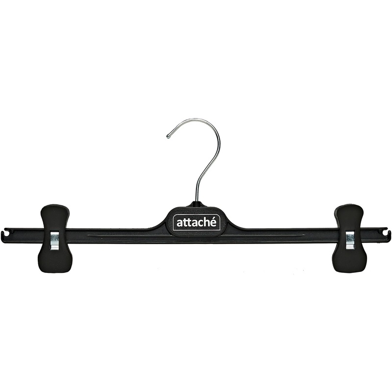 Изображение товара Вешалка Attache С018 с прищепами 400 мм чёрная универсальная