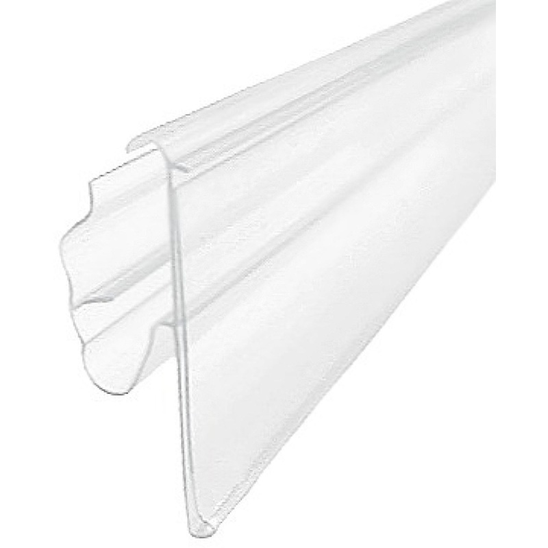 Изображение товара Ценникодержатель полочный LST 39 1238 мм прозрачный двухпозиционный