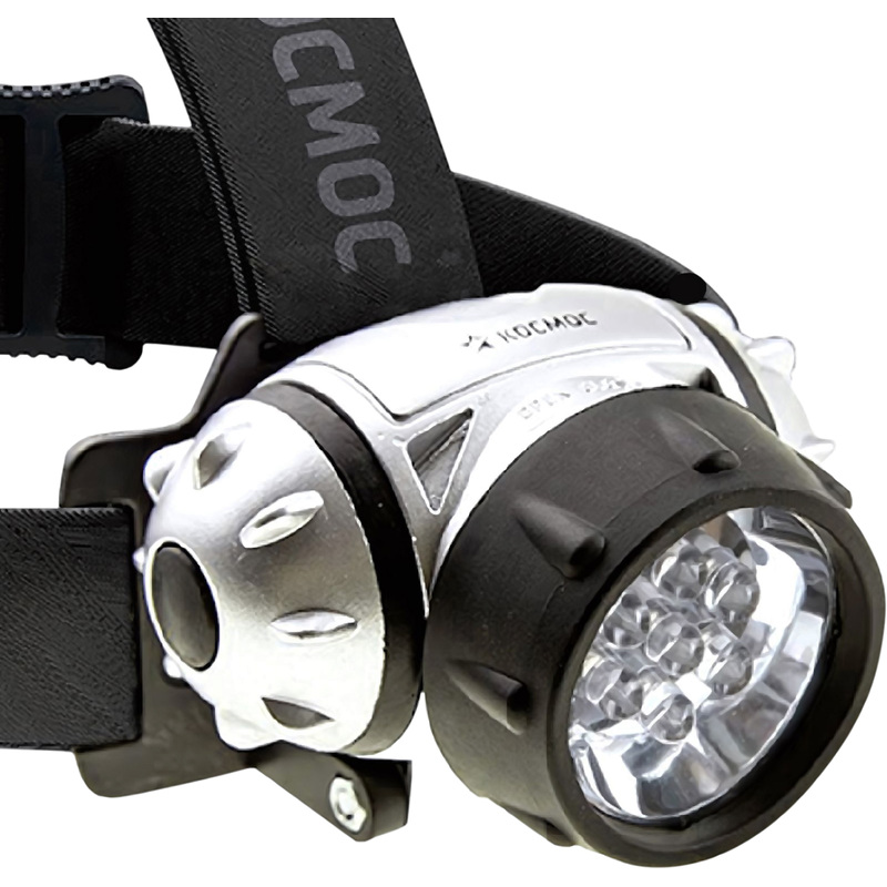 Изображение товара Фонарь налобный светодиодный Космос H7LED на батарейках (KOC-H7-LED)