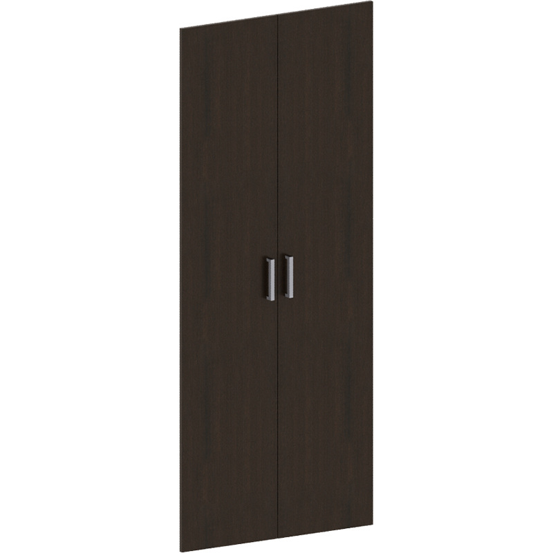 Изображение товара Дверь Комус Мебель Сатурн-Д венге 794x16x1916 мм, 2 шт в упаковке