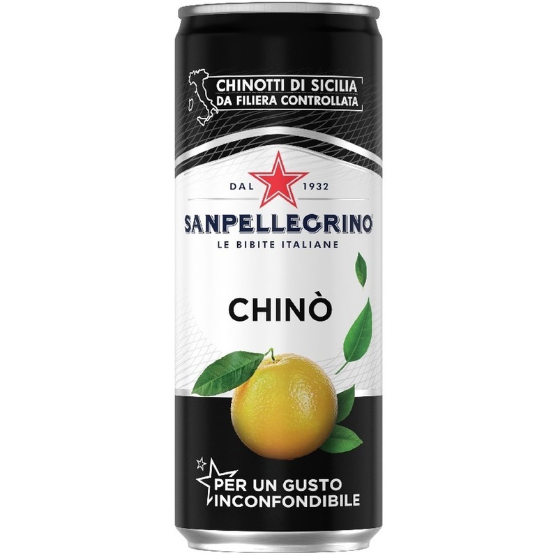 Изображение товара Напиток среднегазированный S. Pellegrino Chino с экстрактом померанца 0.33 л