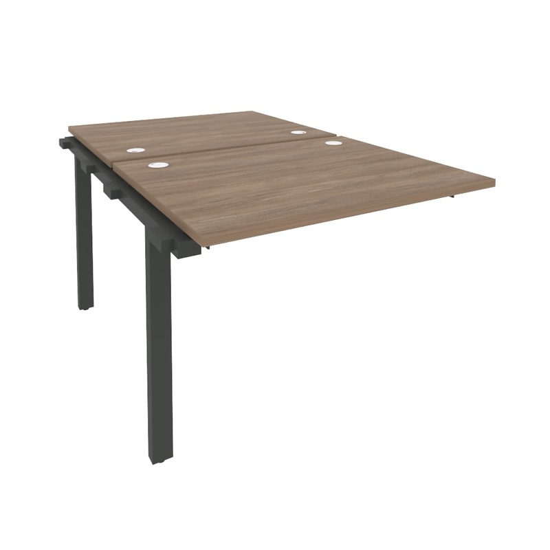 Изображение товара Элемент рабочей станции O.M-2.NRS-1.8 (дуб аризона/антрацит, 980х1635х750 мм)