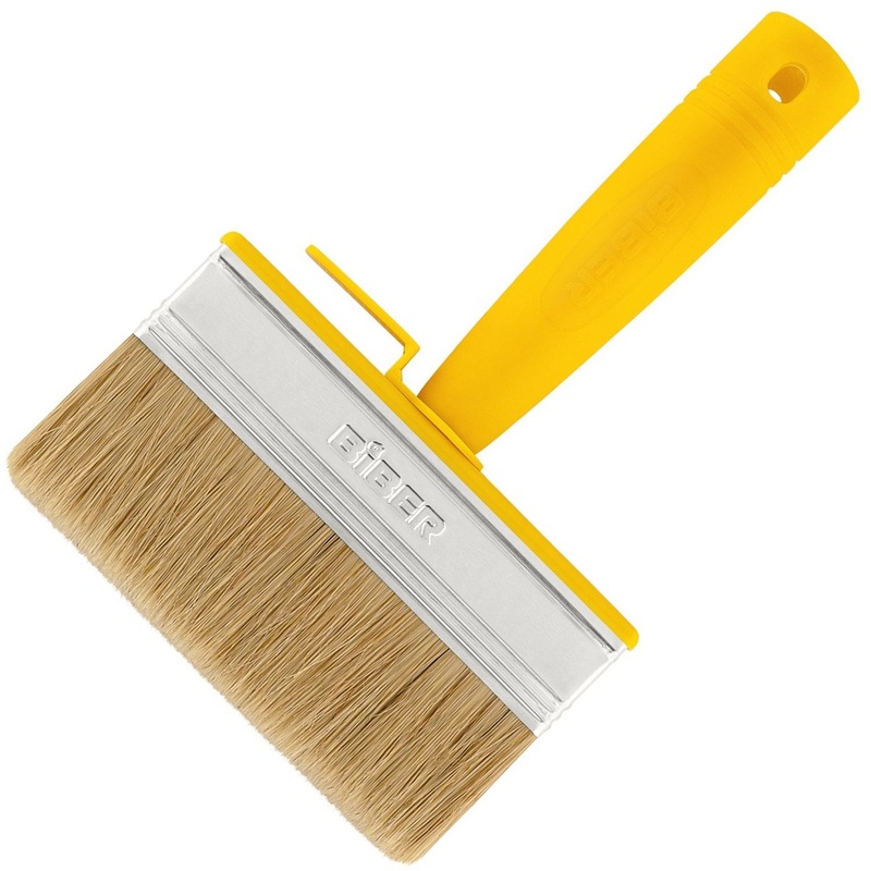 Изображение товара Кисть малярная макловица Бибер 31304 из натуральной щетины 140х40 мм с пластиковой рукояткой (тов-001936) Изображение товара Кисть малярная макловица Бибер 31304 из натуральной щетины 140х40 мм с пластиковой рукояткой (тов-001936)