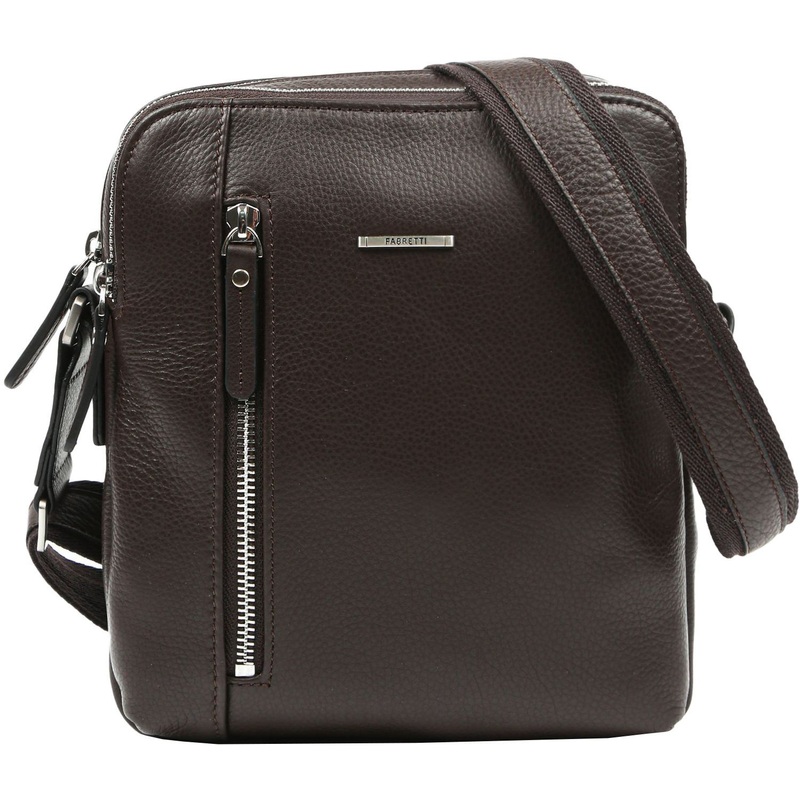 Изображение товара Сумка мужская повседневная Fabretti коричневая (L14942-12)