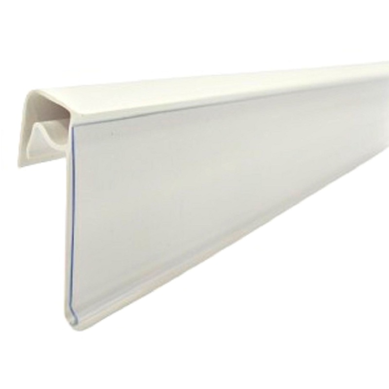 Изображение товара Ценникодержатель полочный 1250 мм прозрачный для проволочных корзин