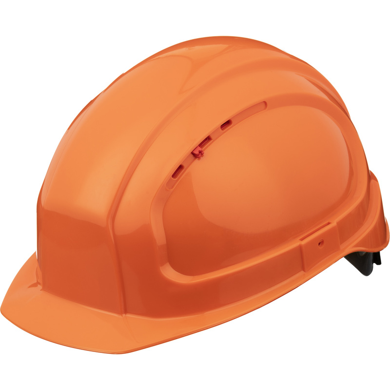 Изображение товара Каска защитная для работ на высоте TOPFORT Универсал 302 оранжевая с храповым механизмом