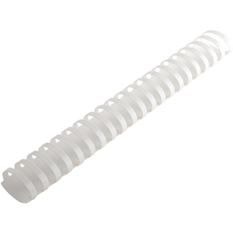 Изображение товара Пружины для переплета пластиковые Attache (Attache Economy) 38 мм белые (50 штук в упаковке)