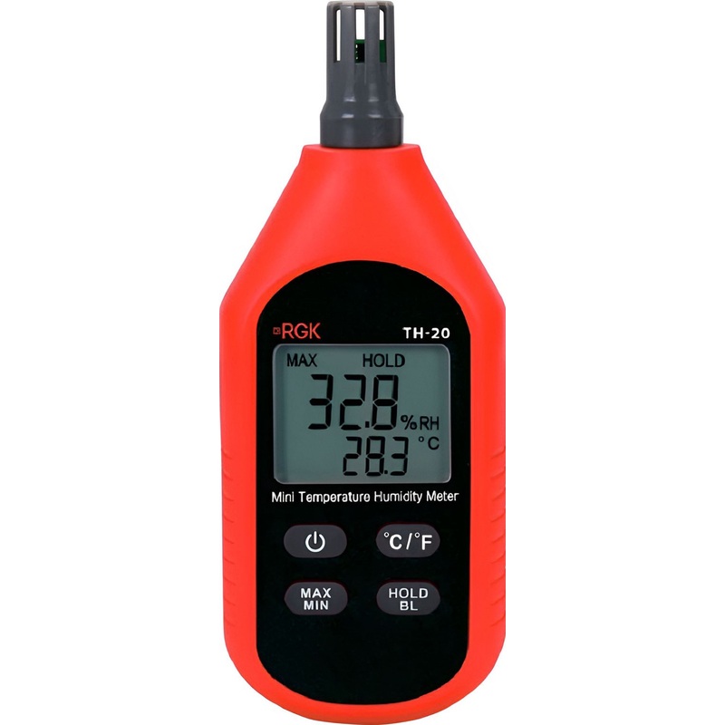 Изображение товара Уцененный термогигрометр Rgk TH-20 с ЖК-дисплеем и подсветкой