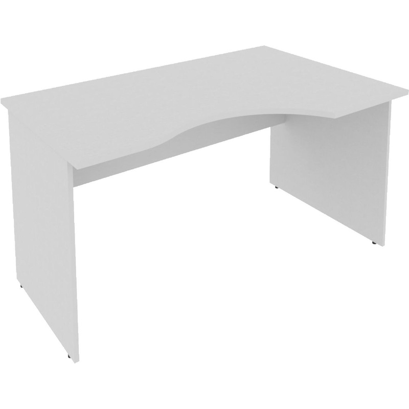 Изображение товара Эргономичный стол Riva А.СА-2 Пр правая серый 1400х900х750 мм