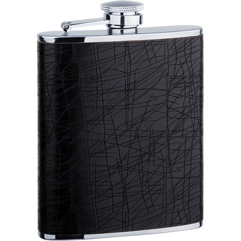 Изображение товара Фляга S. Quire 180 мл из стали и искусственной кожи - стильный аксессуар