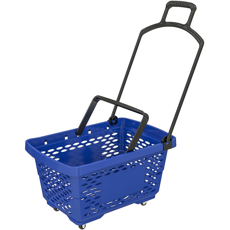 Изображение товара Корзина покупательская Evr Disco (синий)