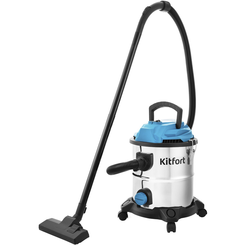 Изображение товара Уценка. Пылесос Kitfort КТ-548 серебристый