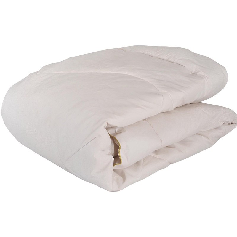 Изображение товара Одеяло 2-спальное Mona Liza 172х205 см стёганое с кантом белое всесезонное