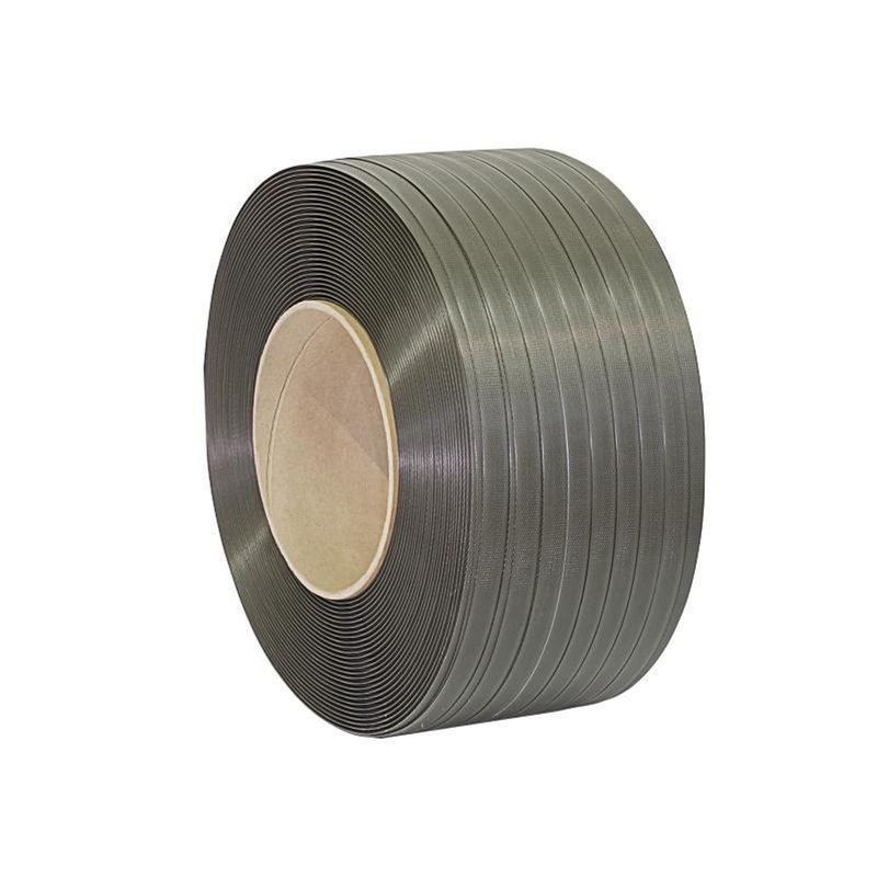 Изображение товара Уценка Стреппинг лента полипропиленовая серая 12x0.5 мм 3000 м для крепления грузов