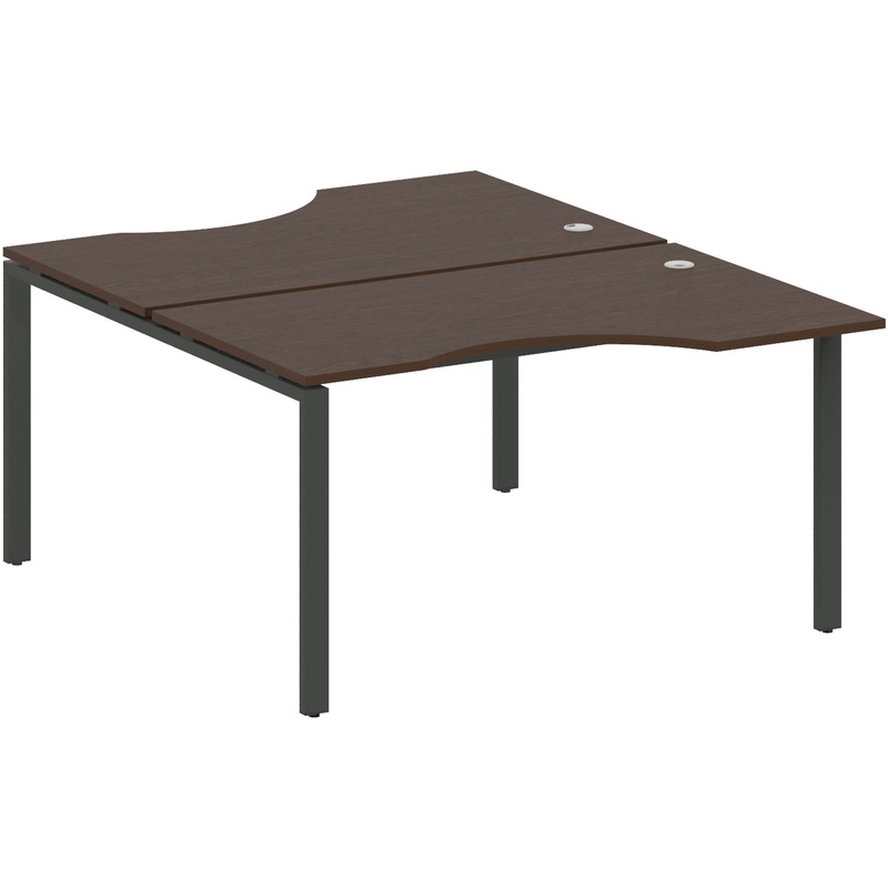 Изображение товара Рабочая станция Metal System Style БП.РАС-СА-2.2 венге цаво/антрацит 1400x1835х750 мм