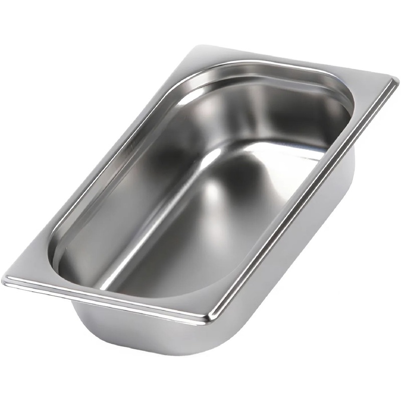 Изображение товара Гастроёмкость Luxstahl GN 1/4 26.5х16.4х4 см 0.5 л из нержавеющей стали