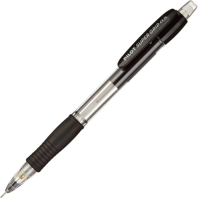 Изображение товара Карандаш механический черный Pilot H-185 0.5 мм с ластиком