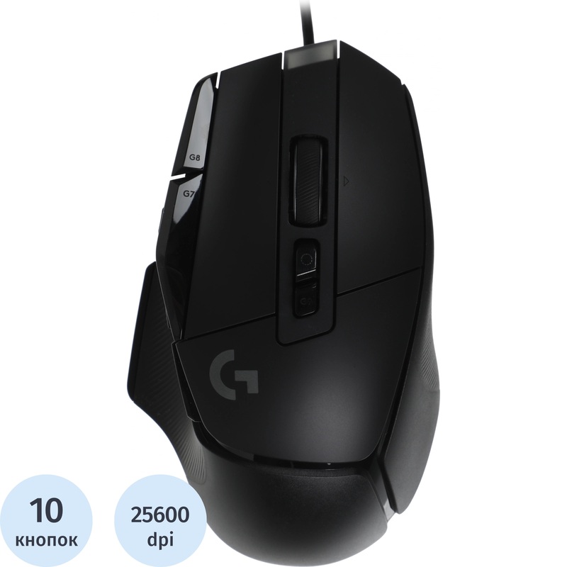 Изображение товара Мышь проводная Logitech G502 X чёрная (910-006142)