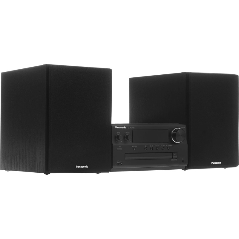 Изображение товара Музыкальный центр Panasonic SC-PMX90EE-K с Bluetooth и FM тюнером