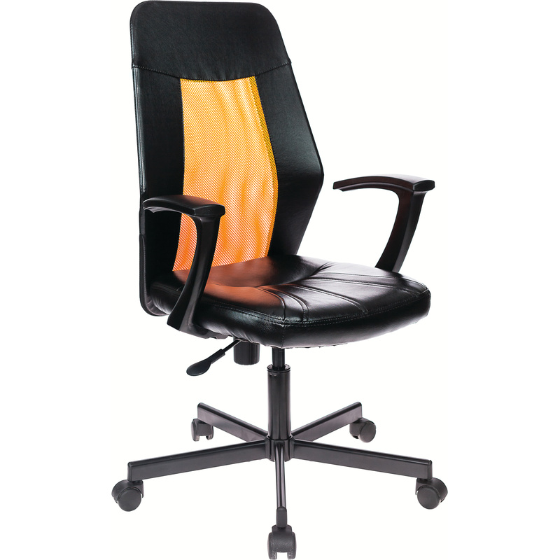 Изображение товара Офисное кресло Easy Chair 225 PTW из экокожи и сетки, регулируемое по высоте