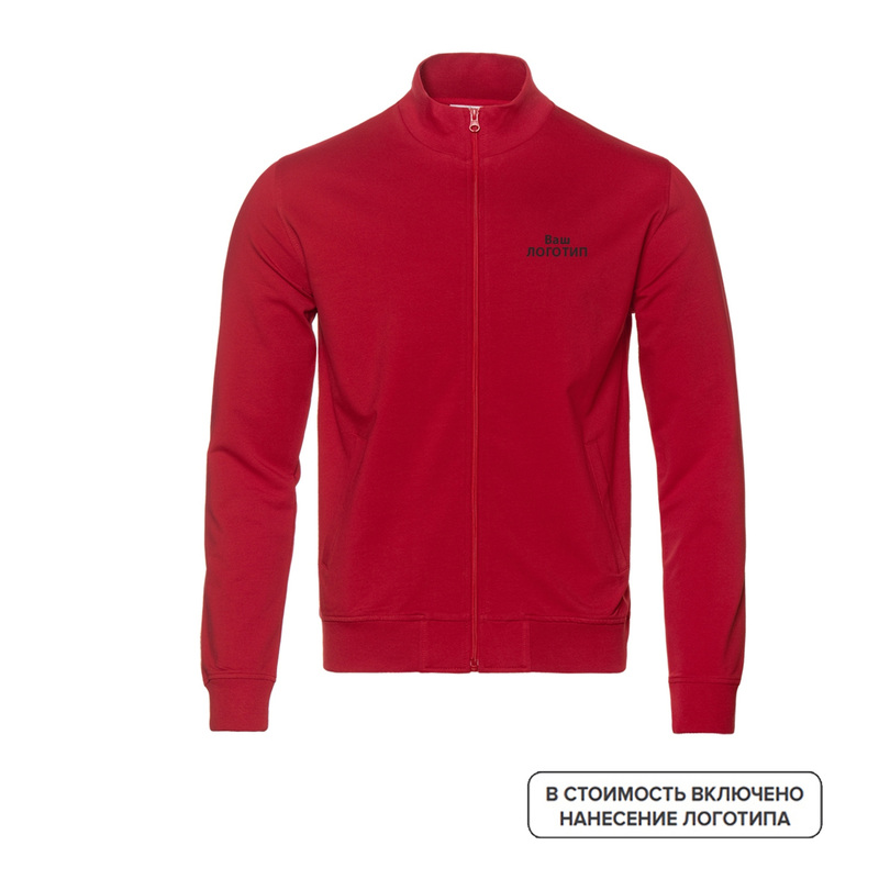 Изображение товара Толстовка футер на молнии с индивидуальной цветной печатью (размеры 2XS-5XL, 10 штук в упаковке)