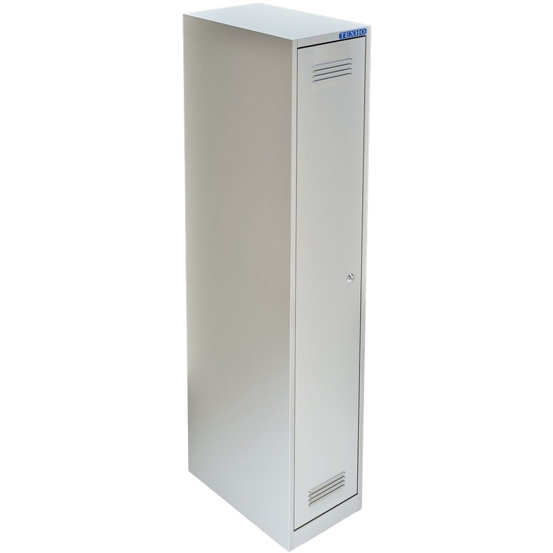 Изображение товара Металлический шкаф для одежды Техно-ТТ СТК-891/300 серый 300х500х1750 мм