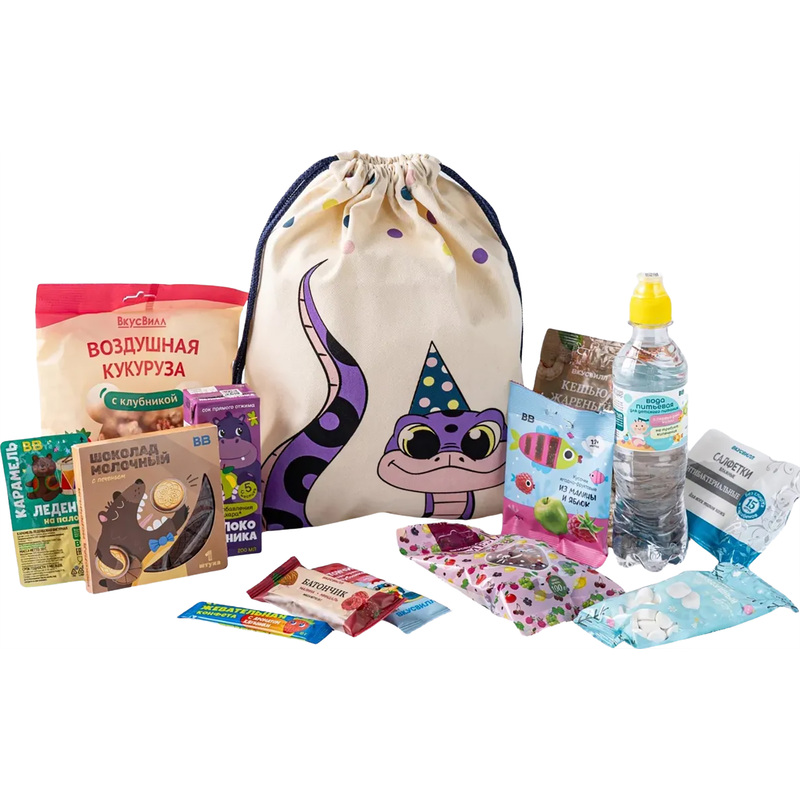 Изображение товара Набор подарочный Снеки в рюкзачке большой