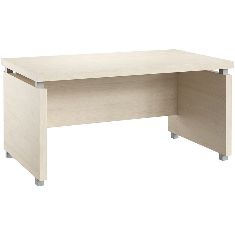 Стол руководителя письменный Комус Мебель Easy Director (дуб шамони  светлый,  1600х900х780 мм)